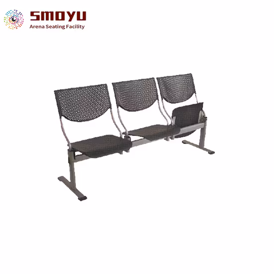 Fabricant de chaise de salle d'attente d'hôpital d'aéroport Chaises de bureau Banc en métal Mobilier public Chaise de jardin Chaise d'extérieur Chaise d'attente en acier