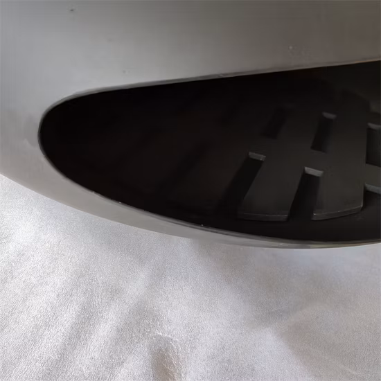 Foyer de chauffage simple moderne d'épaisseur faite sur commande en métal rond en acier